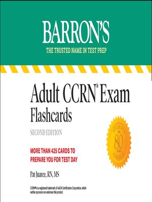 cover image of Adult CCRN Exam Flashcards